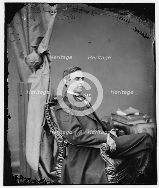 Charles Rollin Buckalew of Pennsylvania, between 1860 and 1875. Creator: Unknown.