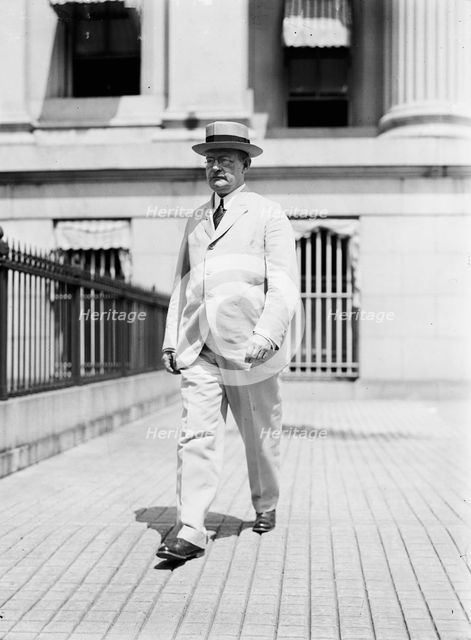 Charles S. Hamlin, Assistant Secretary of The Treasury, 1913. Creator: Harris & Ewing.