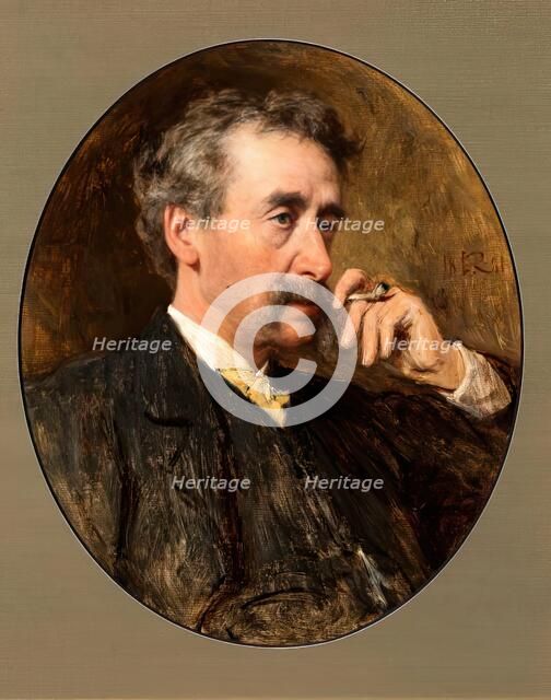 Charles S. Keene, 1881. Creator: George Reid.