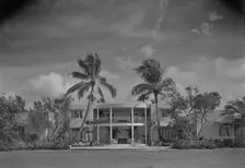 Charles S. Payson, residence in Hobe Sound, Florida, 1940. Creator: Gottscho-Schleisner, Inc