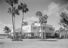 Charles S. Payson, residence in Hobe Sound, Florida, 1940. Creator: Gottscho-Schleisner, Inc