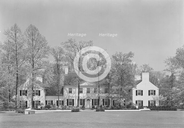 Charles S. Robertson, residence in Lloyd Harbor, Long Island, 1939. Creator: Gottscho-Schleisner, Inc.