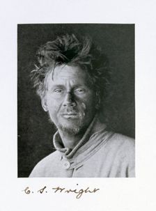 Charles S Wright, a member of Captain Scott's Antarctic expedition, 1910-1913. Creator: Herbert Ponting