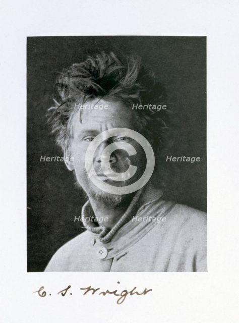 Charles S Wright, a member of Captain Scott's Antarctic expedition, 1910-1913. Creator: Herbert Ponting.