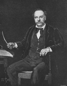 Charles Santley 1886. Artist: Jonnard