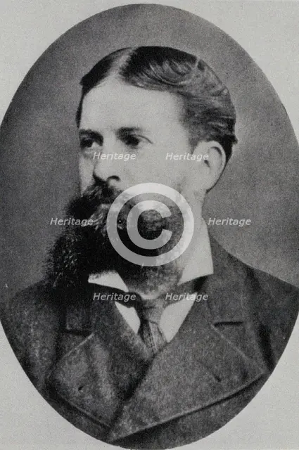 Charles Sanders Peirce (1839-1914), c. 1870. Artist: Anonymous  