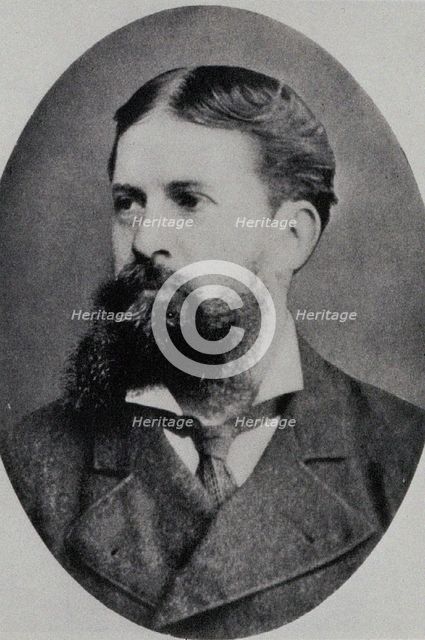 Charles Sanders Peirce (1839-1914), c. 1870. Artist: Anonymous  