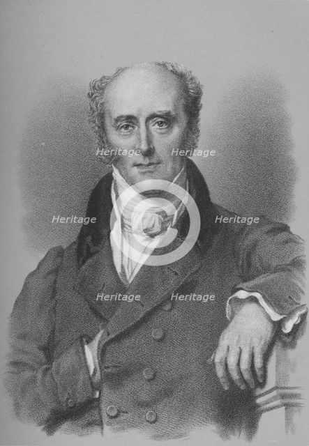 Charles, Second Earl Grey, British statesman, c1828 (1936).  Artist: Unknown.