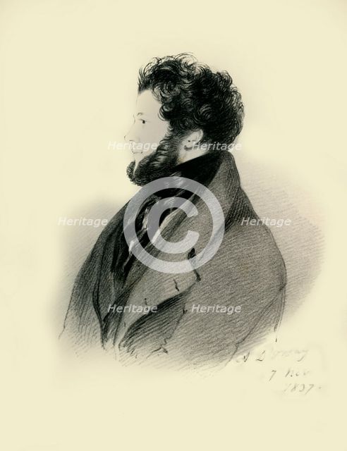 'Charles Standish Esquire M.P.', 1837.  Creator: Richard James Lane.