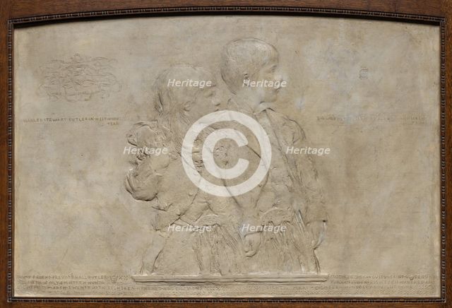 Charles Stewart Butler and Lawrence Smith Butler, 1880-1881. Creator: Augustus Saint-Gaudens.