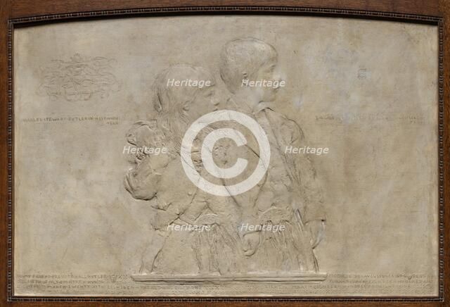 Charles Stewart Butler and Lawrence Smith Butler, 1880-1881. Creator: Augustus Saint-Gaudens.