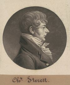 Charles Sterett, 1804. Creator: Charles Balthazar Julien Févret de Saint-Mémin
