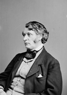 Charles Sumner, between 1855 and 1865. Creator: Unknown