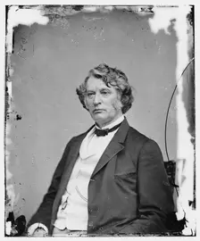 Charles Sumner of Massachusetts, between 1860 and 1875. Creator: Unknown
