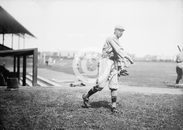 Charley Hall, Boston Al (Baseball), 1913. Creator: Harris & Ewing.