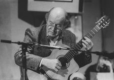 Charlie Byrd, (Great Guitars), 100 Club, London, 1988. Creator: Brian Foskett