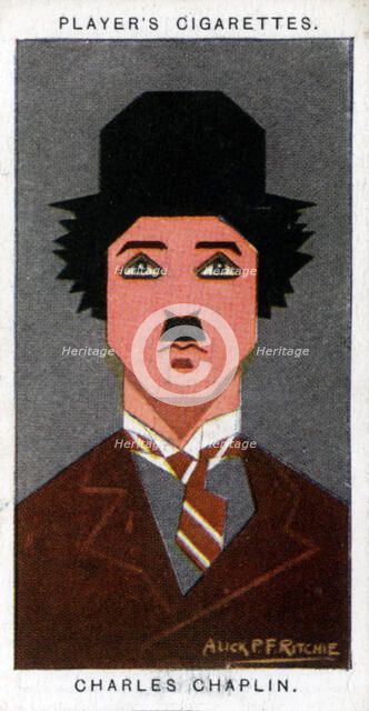 Charlie Chaplin, British film actor and director, 1926. Artist: Alick P F Ritchie
