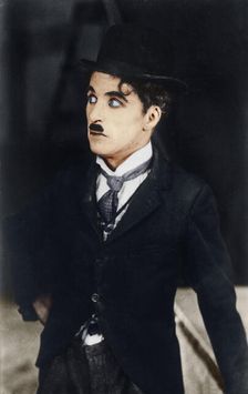 Charlie Chaplin, English/American actor and comedian, 1928