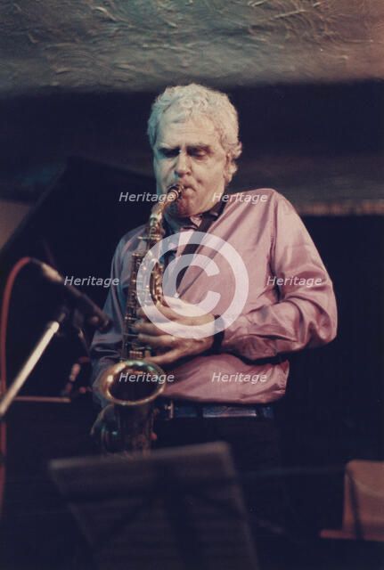 Charlie Mariano, Bass Clef, London, 1988. Creator: Brian Foskett.