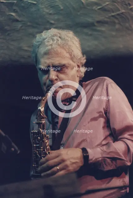Charlie Mariano, Bass Clef, London, 1988. Creator: Brian Foskett.