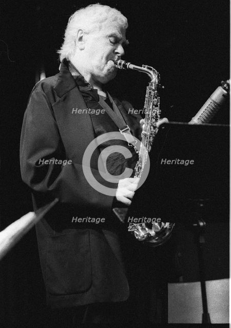 Charlie Mariano, Brecon Jazz Festival, Brecon, Powys, Wales, Aug 2002. Creator: Brian O'Connor.