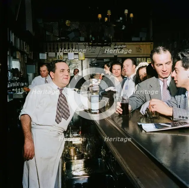Charlie's Tavern, New York, N.Y., 1946. Creator: William Paul Gottlieb.