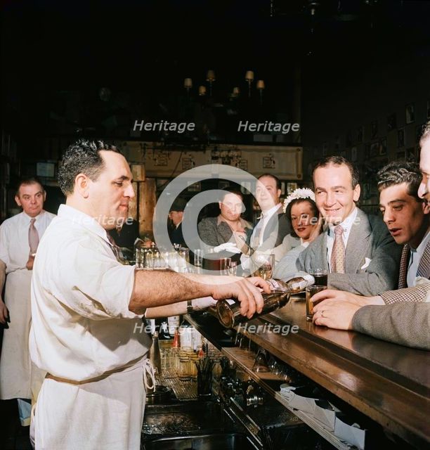 Charlie's Tavern, New York, N.Y., 1946. Creator: William Paul Gottlieb.