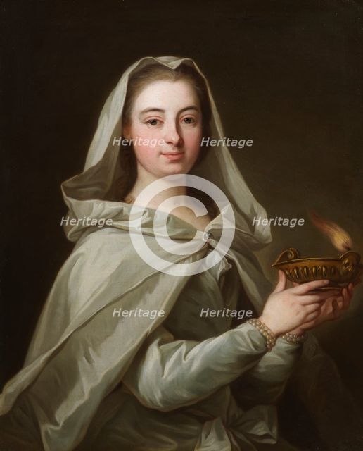 Charlotta Fredrika Sparre as Vestal, mid-late 18th century. Creator: Donat Nonnotte.
