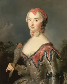 Charlotta Fredrika Sparre as "La Folie", 1744. Creator: Antoine Pesne