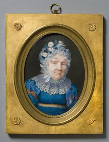 Charlotte Margarete von Liewen, née von Graugreben, Russian princess, 1821. Creator: Henri Benner
