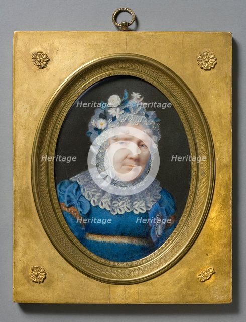 Charlotte Margarete von Liewen, née von Graugreben, Russian princess, 1821. Creator: Henri Benner.