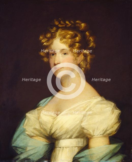 Charlotte Morton Dexter (Mrs. Andrew Dexter), 1808/c. 1825. Creator: Gilbert Stuart.