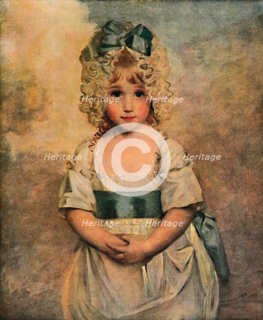 'Charlotte Augusta Papendiek at the Age of Five', 1788, (1914). Creator: John Hoppner.