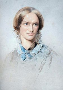 Charlotte Bronte, English novelist, 1850. Creator: George Richmond