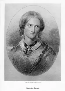 Charlotte Bronte, English novelist, 1850.Artist: George Richmond