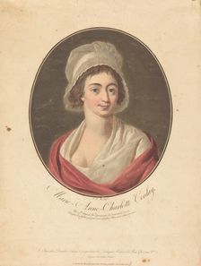 Charlotte Corday. Creator: Pierre Michel Alix