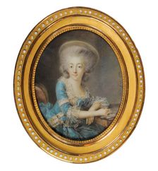 Charlotte de Montesson, Marquess, 1782. Creator: Antoine Vestier