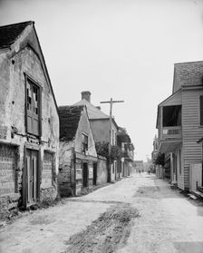 Charlotte Street, St. Augustine, Fla., between 1900 and 1910. Creator: Unknown