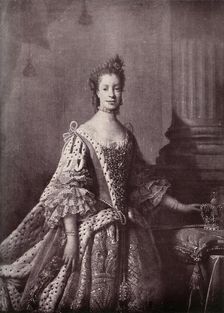 Charlotte Sophia of Mecklenburg-Strelitz, Queen Consort of George III 1761-1762, (1919)