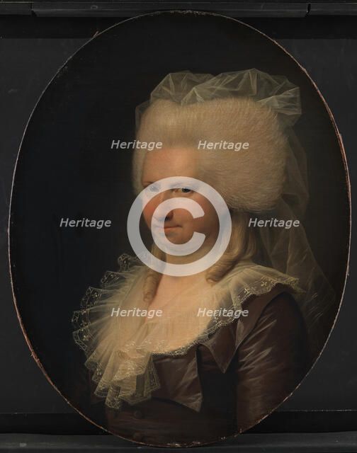 Charlotte Sophie Gerner, née Rasch, wife of Henrik Gerner, 1785. Creator: Jens Juel.