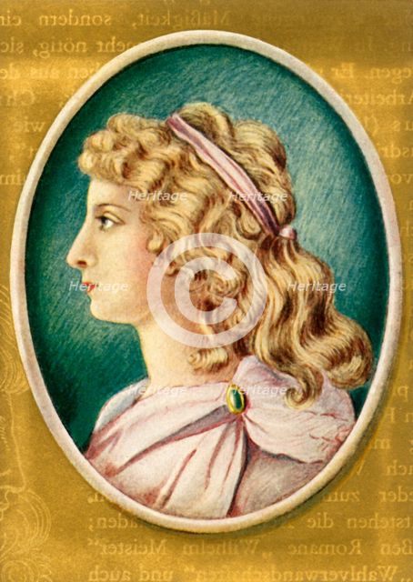 'Charlotte von Lengefeld', (1933).  Creator: Unknown.