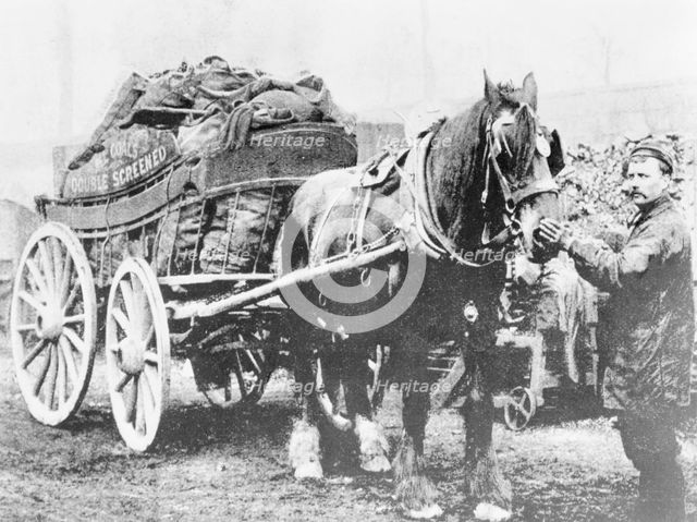 Charringtons coal delivery. Creator: Unknown.