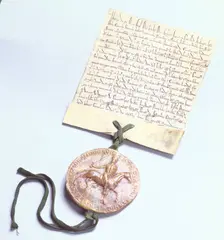 Charter of King John, 9th May, 1215. Creator: Unknown