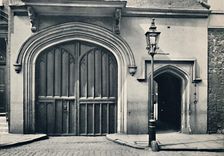 Charterhouse. Exterior of Entrance Gateway 1925