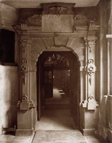 Charterhouse - Entrance to Chapel, c1880. Creator: Henry Dixon & Son