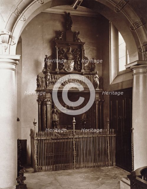 Charterhouse - Founder's Tomb, c1880. Creator: Henry Dixon & Son.