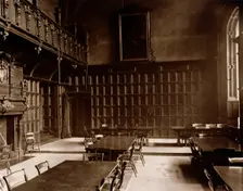 Charterhouse - Great Hall, interior, c1880. Creator: Unknown