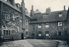 Charterhouse. Interior of Wash-House Court 1925