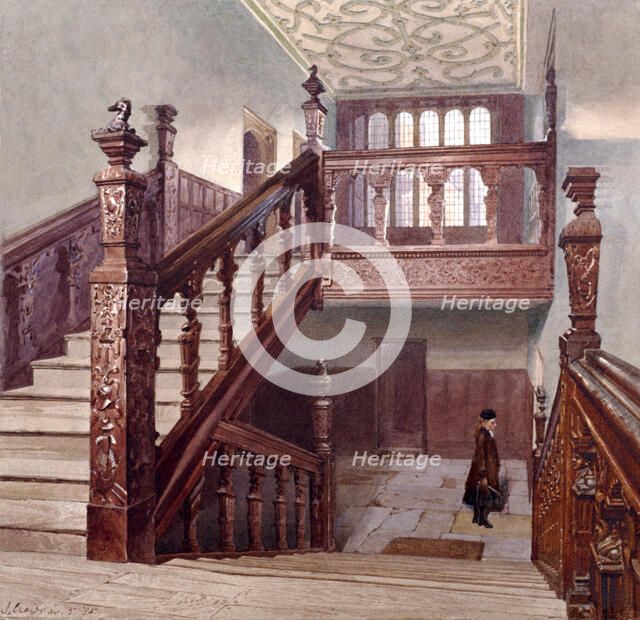 Charterhouse, London, 1885. Artist: John Crowther