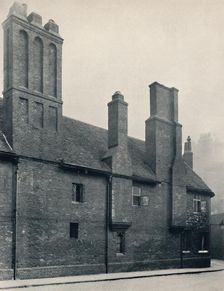 Charterhouse. Wash-House Court, Exterior, West Front 1925